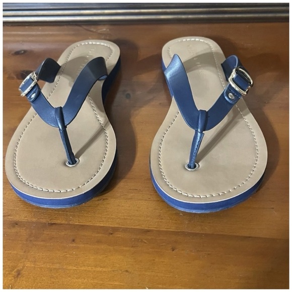 Kelly & Katie Murie Sandal in Navy - Picture 2 of 5